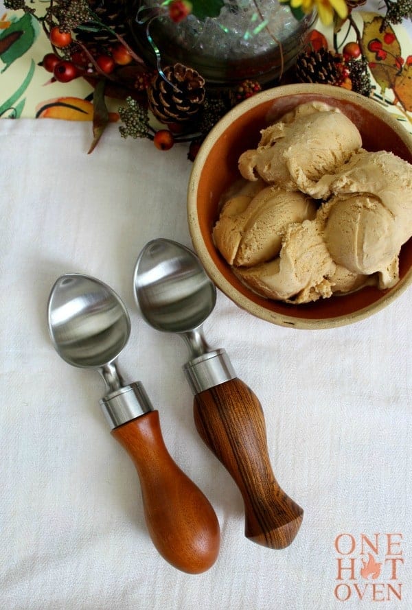 Bowl of Ice Cream with scoops