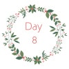 day 8 wreath logo