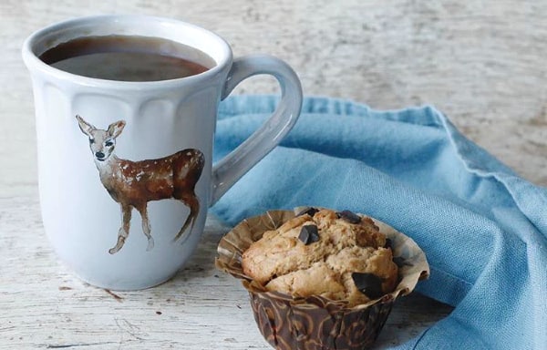 tea and muffin