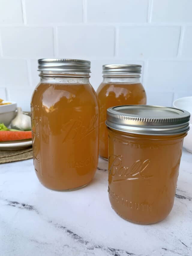 Making Homemade Chicken How to Make Homemade Chicken Stock - One Hot Oven®