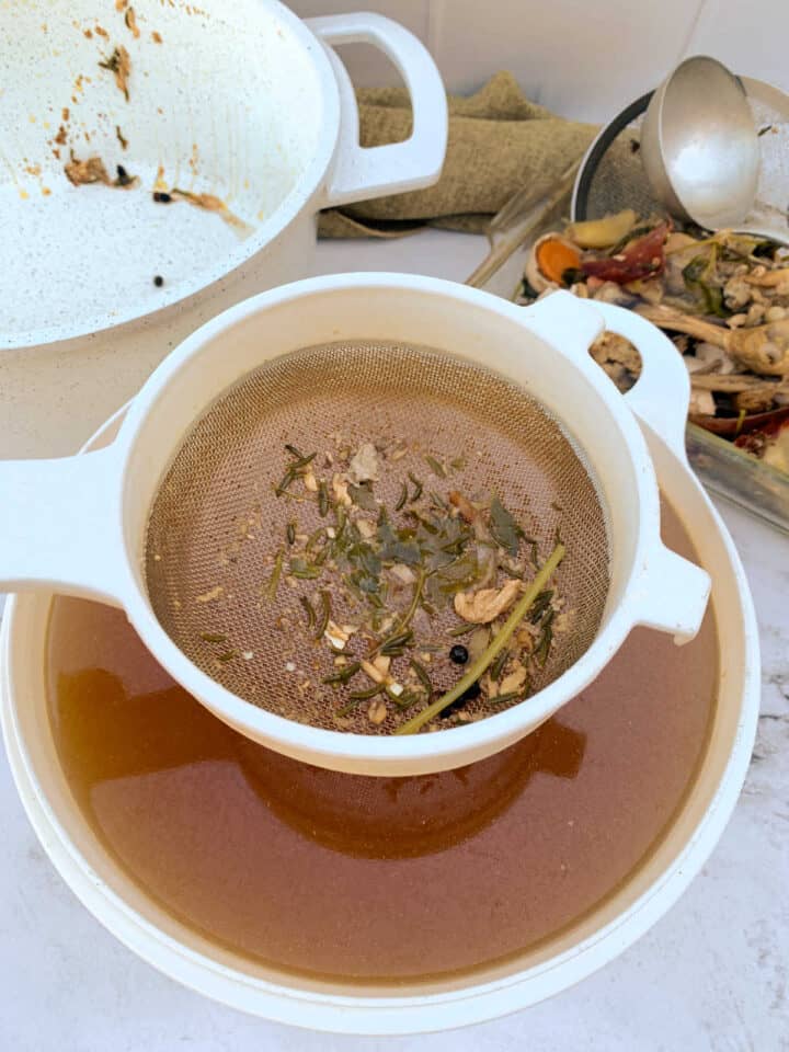 Making Homemade Chicken How to Make Homemade Chicken Stock - One Hot Oven®